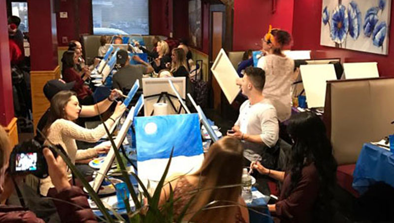 Paint Night at April’s